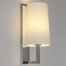 Светильник для ванной комнаты с арматурой хрома цвета, плафонами белого цвета Astro 0988