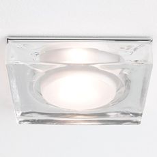 Точечный светильник с арматурой хрома цвета, плафонами белого цвета Astro 5519