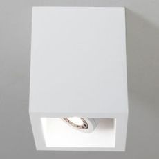 Точечный светильник с гипсовыми плафонами белого цвета Astro 5686