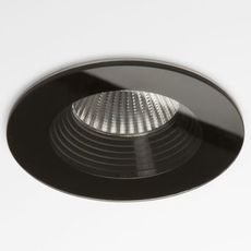 Точечный светильник с арматурой чёрного цвета, плафонами прозрачного цвета Astro 5734