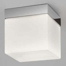 Светильник для ванной комнаты с арматурой хрома цвета, плафонами белого цвета Astro 7095