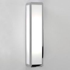 Светильник для ванной комнаты с арматурой хрома цвета, плафонами белого цвета Astro 7099