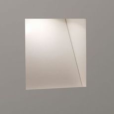 Встраиваемый в стену светильник с арматурой белого цвета, плафонами белого цвета Astro 7534