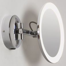 Светильник для ванной комнаты с арматурой хрома цвета, плафонами белого цвета Astro 7627