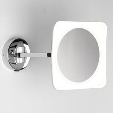 Светильник для ванной комнаты с арматурой хрома цвета, плафонами белого цвета Astro 7968