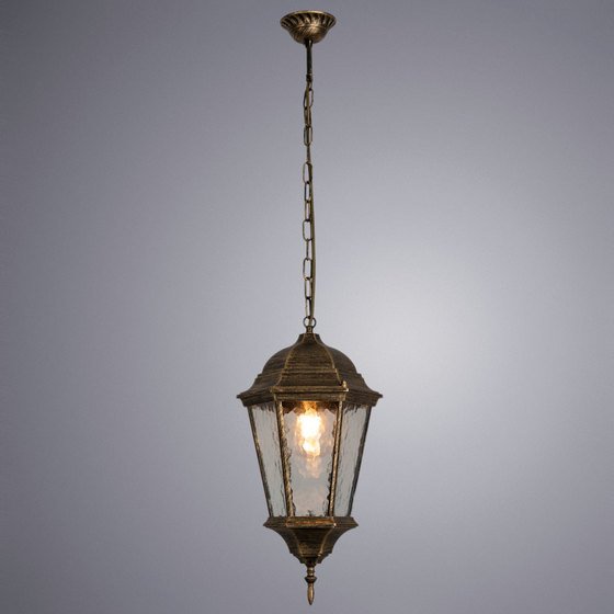 Ulichnyy podvesnoy svetilnik arte lamp genova a1204so 1bn 3