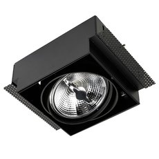 Точечный светильник с арматурой чёрного цвета, плафонами чёрного цвета Leds-C4 DM-0093-60-00