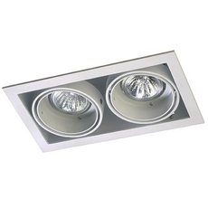 Точечный светильник с арматурой белого цвета, металлическими плафонами Leds-C4 DM-0054-14-00