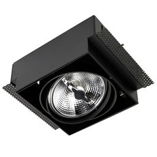 Точечный светильник с арматурой чёрного цвета, плафонами чёрного цвета Leds-C4 DM-0081-60-00