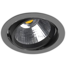Точечный светильник с арматурой чёрного цвета Leds-C4 90-4735-N3-37