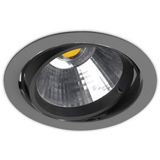 Точечный светильник с арматурой чёрного цвета Leds-C4 90-4736-N3-37
