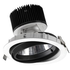Точечный светильник с арматурой белого цвета, стеклянными плафонами Leds-C4 90-4739-14-37