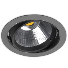 Точечный светильник с арматурой чёрного цвета Leds-C4 90-3298-N3-37