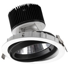 Точечный светильник с арматурой белого цвета, стеклянными плафонами Leds-C4 90-3507-14-37