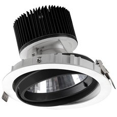 Точечный светильник с арматурой чёрного цвета Leds-C4 90-3505-14-37