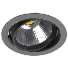 Точечный светильник с арматурой чёрного цвета Leds-C4 90-3505-N3-37