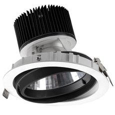 Точечный светильник с арматурой белого цвета, стеклянными плафонами Leds-C4 90-3506-14-37