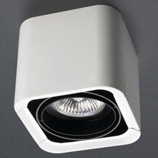 Точечный светильник с арматурой белого цвета, металлическими плафонами Leds-C4 DM-1150-14-00