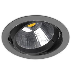 Точечный светильник с арматурой чёрного цвета Leds-C4 90-4042-N3-37
