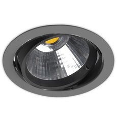 Точечный светильник с арматурой чёрного цвета Leds-C4 90-4049-N3-37