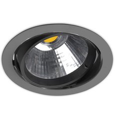 Точечный светильник с арматурой чёрного цвета Leds-C4 90-4046-N3-37