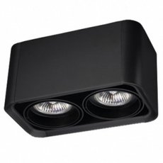 Точечный светильник с арматурой чёрного цвета, плафонами чёрного цвета Leds-C4 DM-1151-60-00