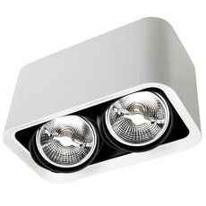 Точечный светильник с арматурой белого цвета, плафонами чёрного цвета Leds-C4 90-3547-14-00