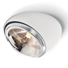 Точечный светильник с арматурой белого цвета, металлическими плафонами FABBIAN F19 F60 01