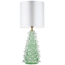 Настольная лампа с текстильными плафонами белого цвета Natural Concepts NC-MINERAL1-TL