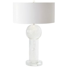 Настольная лампа с текстильными плафонами белого цвета Natural Concepts NC-MINERAL6-TL