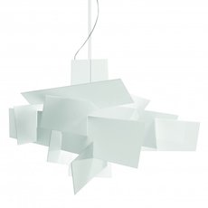 Светильник с арматурой белого цвета, пластиковыми плафонами Foscarini 151007L 10