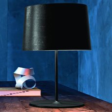 Настольная лампа с арматурой чёрного цвета, плафонами чёрного цвета Foscarini 1590011 20