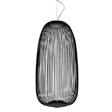 Светильник с металлическими плафонами чёрного цвета Foscarini 2640071R1-20
