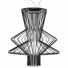 Светильник с металлическими плафонами чёрного цвета Foscarini 1690071L 20