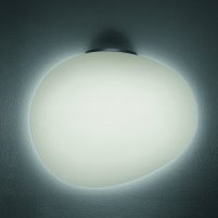 Светильник с арматурой чёрного цвета, плафонами белого цвета Foscarini 1680052N-10