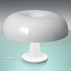 Настольная лампа с плафонами белого цвета Artemide 0039060A (Giancarlo Mattioli, Gruppo Architetti Urbanisti Citta Nuova)