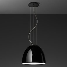 Светильник с арматурой чёрного цвета, пластиковыми плафонами Artemide A246410 (MINI GLOSS)