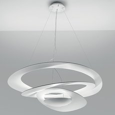 Светильник с арматурой белого цвета, металлическими плафонами Artemide 1254W10A (Giuseppe Maurizio Scutella)