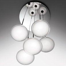 Светильник с плафонами прозрачного цвета Artemide 0355030A