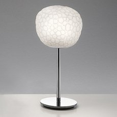 Настольная лампа с арматурой хрома цвета, плафонами белого цвета Artemide 1709110A