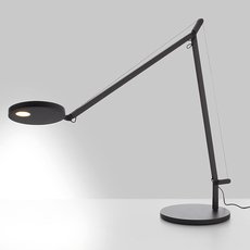 Настольная лампа с арматурой чёрного цвета, плафонами чёрного цвета Artemide 1734W50A+1733050A