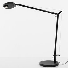 Настольная лампа с арматурой чёрного цвета, плафонами чёрного цвета Artemide 1739050A+1733050A