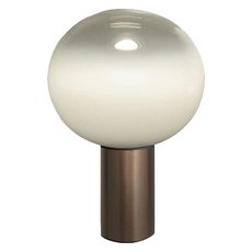 Настольная лампа с арматурой бронзы цвета, плафонами белого цвета Artemide 1809160A