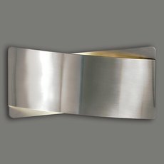 Бра с арматурой никеля цвета, металлическими плафонами ACB ILUMINACION 16/608 (A166081NMS)