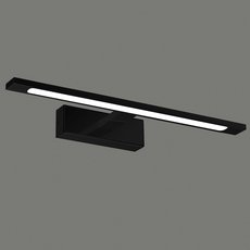 Светильник для ванной комнаты с арматурой чёрного цвета, металлическими плафонами ACB ILUMINACION 16/3730-45 (A373021N)