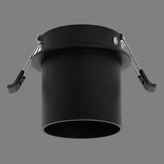 Точечный светильник с арматурой чёрного цвета, плафонами чёрного цвета ACB ILUMINACION 3764/5 (E37641N)