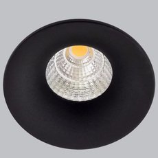 Точечный светильник с арматурой чёрного цвета, металлическими плафонами Citilux CLD004W4
