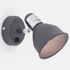 Спот с арматурой серого цвета, металлическими плафонами Citilux CL502514