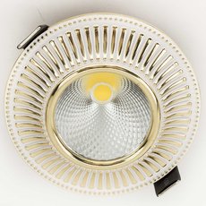Точечный светильник с плафонами цвета белое золото Citilux CLD042W2