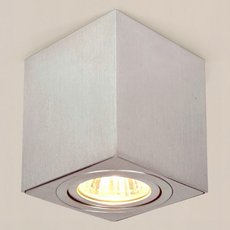 Точечный светильник с арматурой алюминия цвета, плафонами алюминия цвета Citilux CL538210